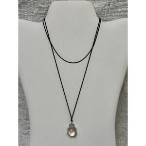 Monica Rich Kosann Sterling Silver 18K Gold Frog Statement Necklace #62559